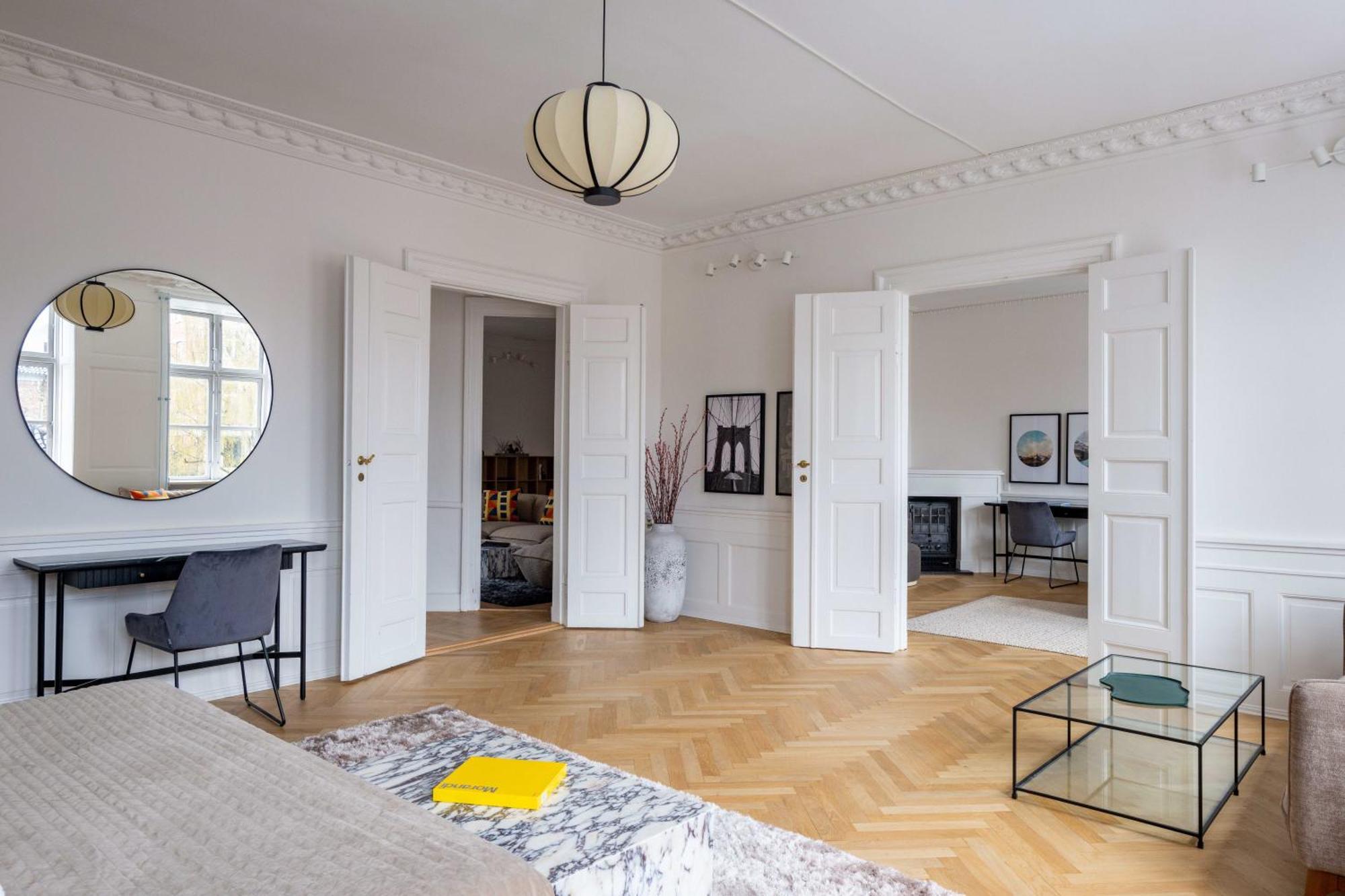 Rare 4Br Apartment W Unique Details In Cph City Kopenhagen Buitenkant foto