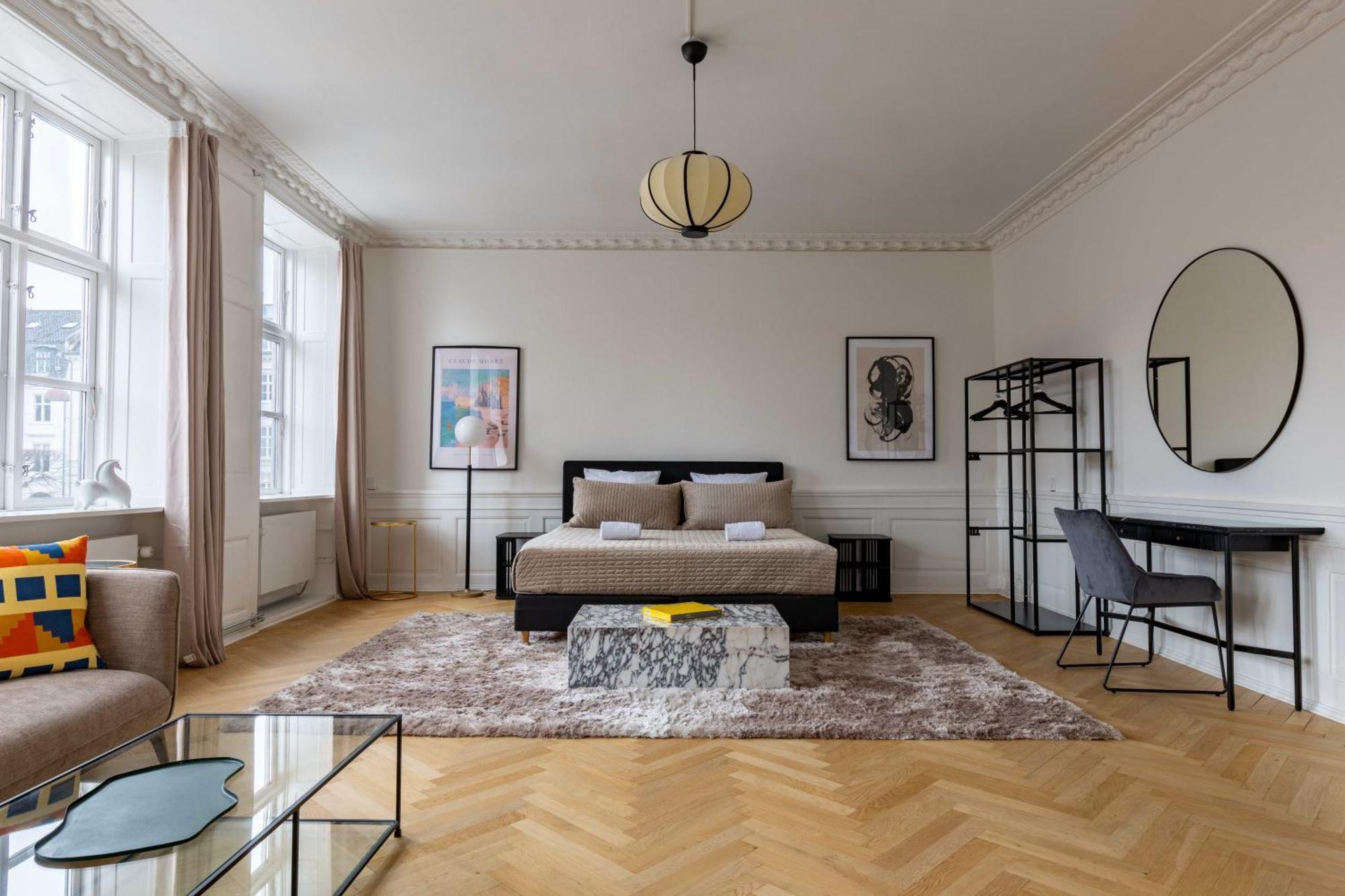 Rare 4Br Apartment W Unique Details In Cph City Kopenhagen Buitenkant foto