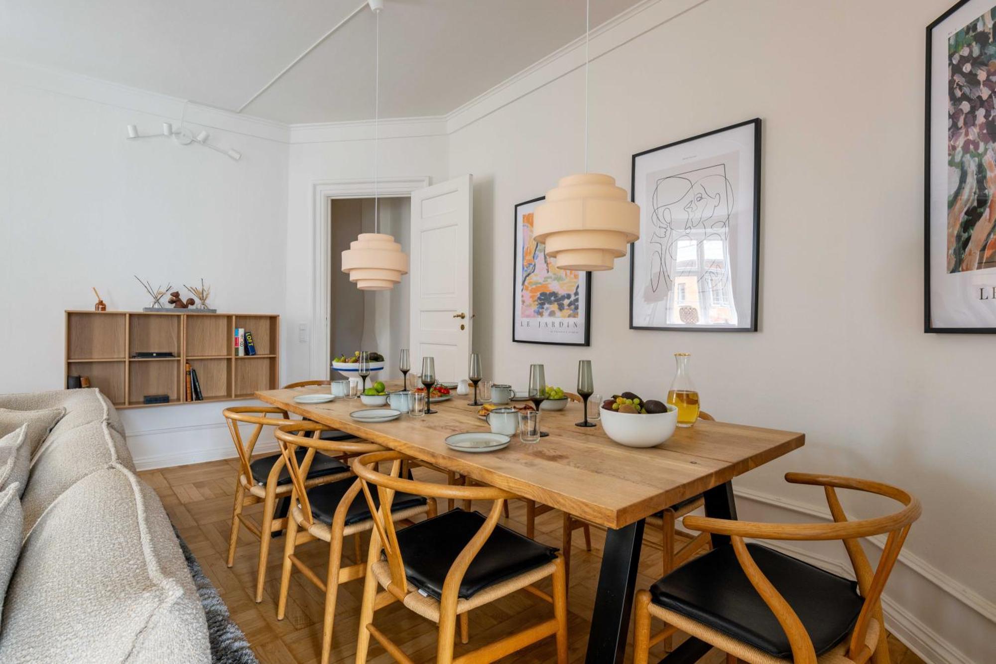 Rare 4Br Apartment W Unique Details In Cph City Kopenhagen Buitenkant foto